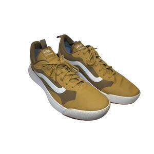VANS UltraRange Sneakers Men's 12 Mustard Tan Skate Streetwear Low Top EUR 46